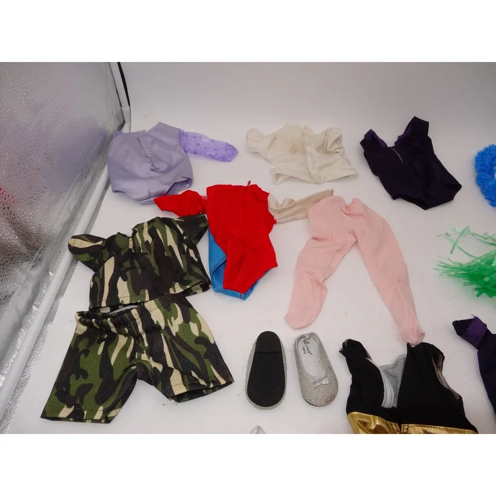 Our Generation Doll Clothes Accessories Lot Hula Skirt‎ Cowboy Boots Life Jacket